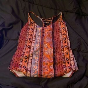 Out from under one piece swim suit